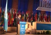 Ο Υπουργός Παιδείας και Πολιτισμού προσφωνεί την ολομέλεια της 38ης Γενικής Διάσκεψης της UNESCO